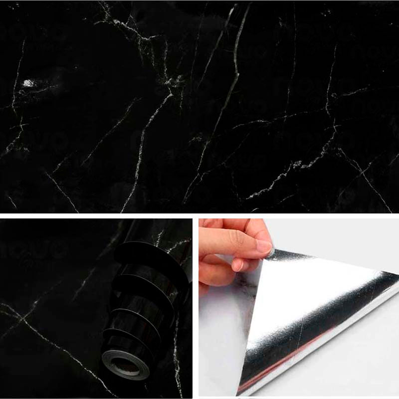 Mármol Adhesivo de Vinilo 60 cm x 10 Mts