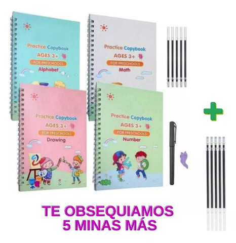 Kit Cuadernos Magicos Reutilizables