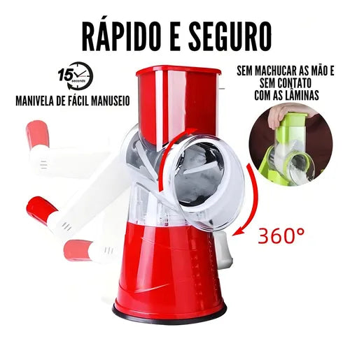 RALLADOR CORTADOR DE VERDURAS 3 EN 1