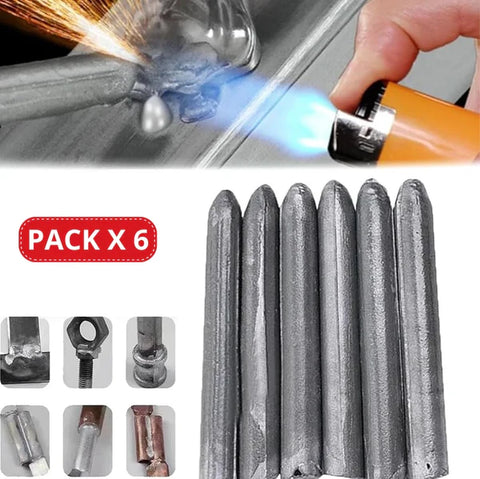 VARILLAS DE SOLDADURA PACK X 6