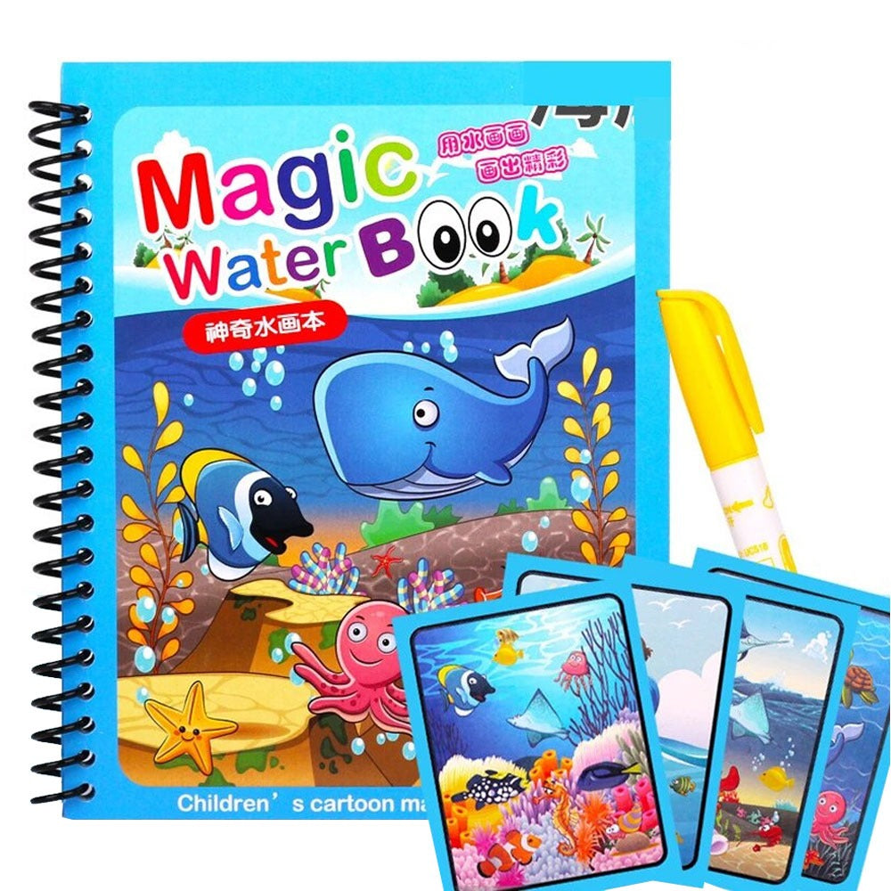 Libro Mágico Reutilizable x4 Unidades